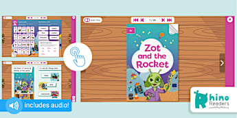 Level 3c Reading Scheme Book: Zot and the Rocket