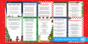 12 Days Of Christmas Song Lyrics With Pictures PowerPoint