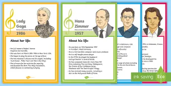 Famous Composers | twinkl.co.uk