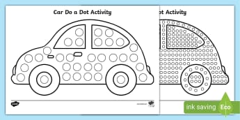 Simple Do a Dot Activity Worksheets | Educational Resources KS1