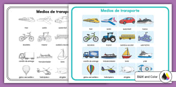 Transportation and Places - Browse by Topic - ELL - Twinkl