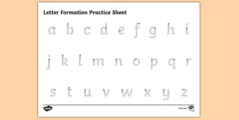 Handwriting Practice Sheets PDF KS1 | Twinkl
