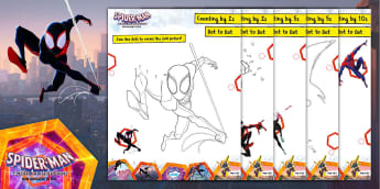 Spider-Man™ Worksheets | Spider-Man: Across the Spider-Verse