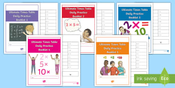 10 000 top time table 2 by array teaching resources