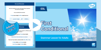 First Conditionals ESL | twinkl.co.uk