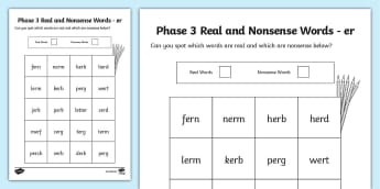 Phase 5 aw Sound Words Flashcards: Real and Nonsense Words