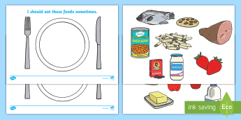 Healthy Eating Sorting Activity • Twinkl.ca