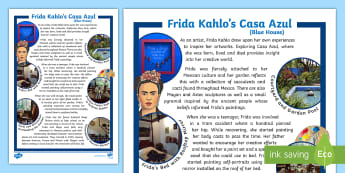 Frida Kahlo’s Casa Azul (Blue House) Fact File