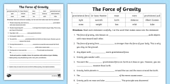 6th Grade Science Worksheets and Activities | Twinkl USA