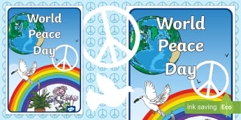 Peace Quote Posters for Discussion (Remembrance Day) (SB12532) - SparkleBox