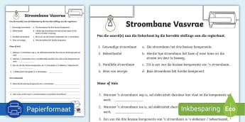 Elektriese Stelsels en Beheer - Graad 9 - Tegnologie - Seniorfase
