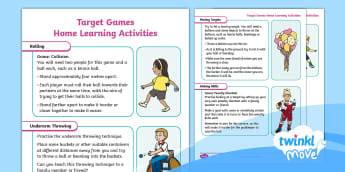 Multi-Skills: Target Games PE Lessons - Year 2 - Twinkl Move