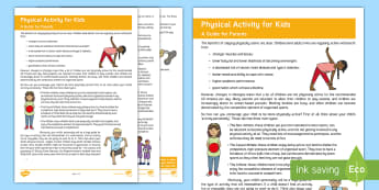 physical education activities in early years