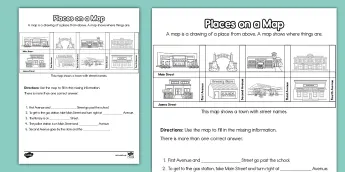 2nd Grade Map Skills • Twinkl.com
