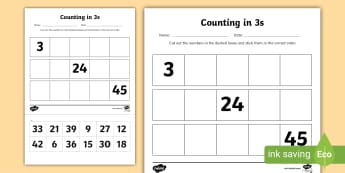 Lily Pad Counting in 2s 5s and 10s Worksheet / Worksheet Pack