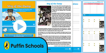 Daily Reading: Stig of the Dump - Chapter 2 (Part One) Activity Pack Ages 7-11