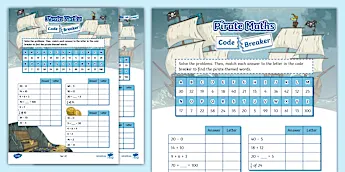 Mathematics Code Breaker • Twinkl.ca