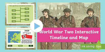 World War 2 Timelines and Maps | KS2 Resources - Twinkl