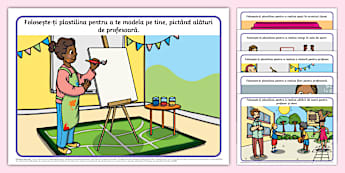 Profesorul meu – Planșe pentru modelaj cu plastilină