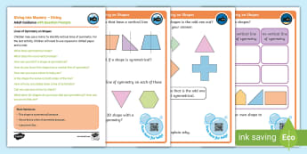 37 Symmetrical Shapes - Properties of Shape - Classic Maths