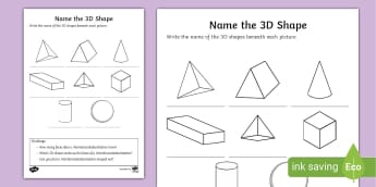 Lesson Explainer: 3D Shapes