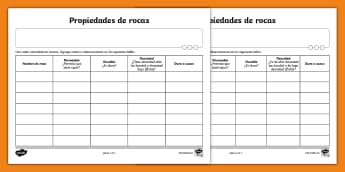 Identificar las propiedades de las piedras - Twinkl USA