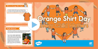 Orange Shirt Day Every Child Matters Writing Templates