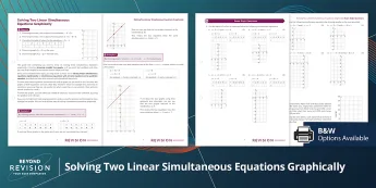 Linear Simos Linear Equations Resources | twinkl.com.au