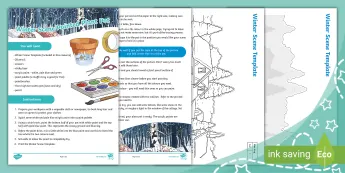 Winter Scene Arts | twinkl.co.uk