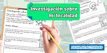 Ficha de actividad: Investigación sobre mi localidad