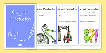 Vocabulary, Grammar & Punctuation - Year 2 English Resources