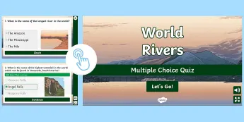 Rivers Geography Quizzes | twinkl.com.au
