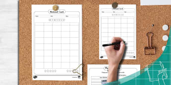 Personalise your own Workout Card | Exercise Workout Log