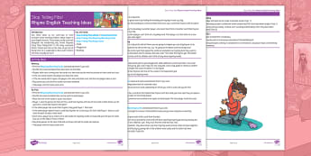 Stop Telling Fibs! Rhyme Teaching Ideas