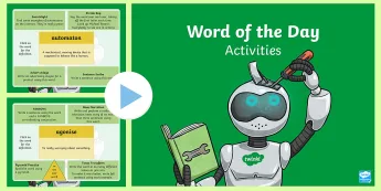 Word of the Day PowerPoints | twinkl.com.au