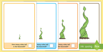 Jack And The Beanstalk Maths Activities For Early Years Jack And The Beanstalk Maths Activities For Early Years