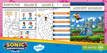 Sonic: Activity Booklet [Ages 5-7]