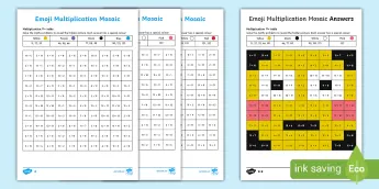 Mosaic Activity Sheets | twinkl.co.uk
