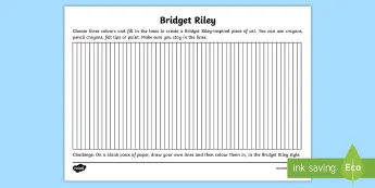 Bridget Riley Resources | twinkl.co.uk