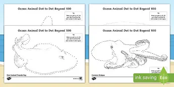 Sticker Science Matter Animal Dot Art Activities | twinkl.ca