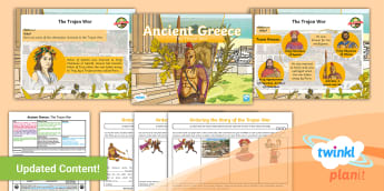 UKS2 Ancient Greece - Greek Lessons - Primary Resources