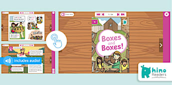 Level 3c Reading Scheme Book: Boxes and Boxes!