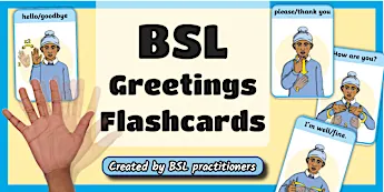 British Sign Language Greetings | twinkl.com.au