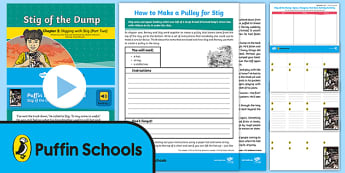 Daily Reading: Stig of the Dump - Chapter 2 (Part Two) Activity Pack Ages 7-11