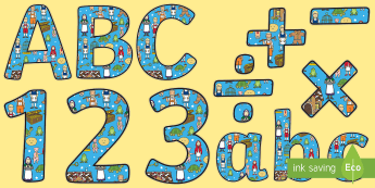 Editable Display Lettering • Twinkl.ca