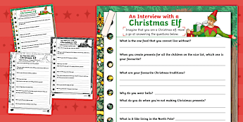 Christmas Elf Worksheets | twinkl.com.au