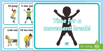 Movement Breaks in the Classroom - Primary Resources