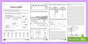 Evaluări Clasa A III-a | Colecție De Resurse - Twinkl