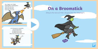 Room On The Broom Story Storybook Witch Broomstick