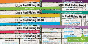 Little Red Riding Hood - EYFS Lesson Planning Resources